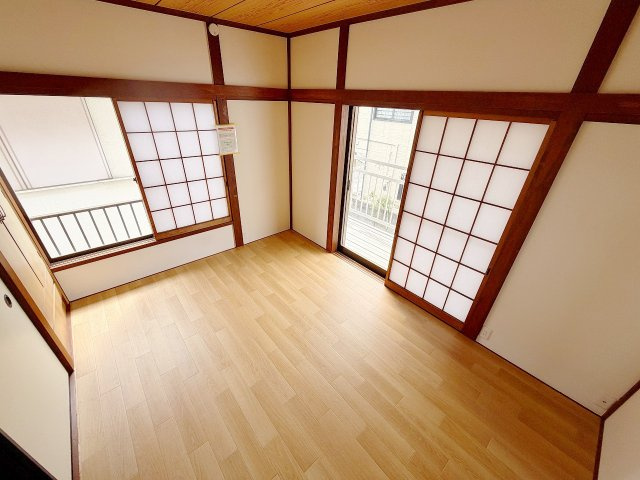 加須市礼羽1期の洋室|２階の洋室6帖！