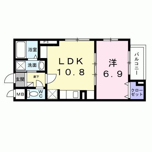 クラルテ目白の間取り