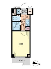 【間取り】 | ルーブル多摩川六番館