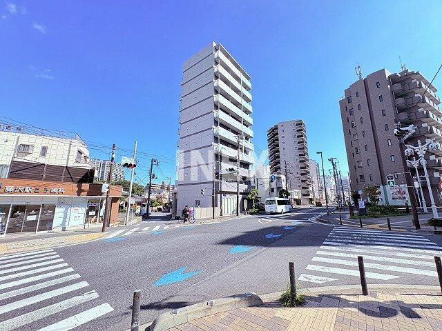 藤沢市藤沢の賃貸マンションの外観