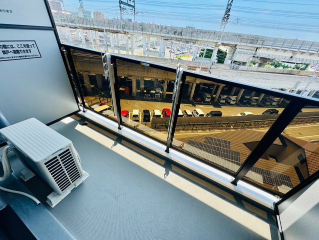 MISTRAL姫路駅前Ⅶ 高尾町のバルコニー