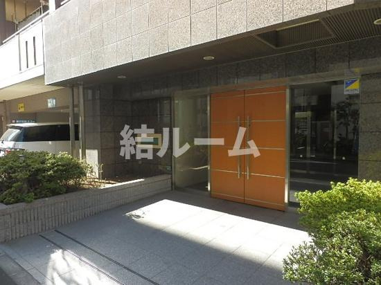 豊島区池袋２丁目の賃貸マンションのエントランス