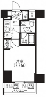 【間取り】 | SYNEX横濱阪東橋Ⅱ