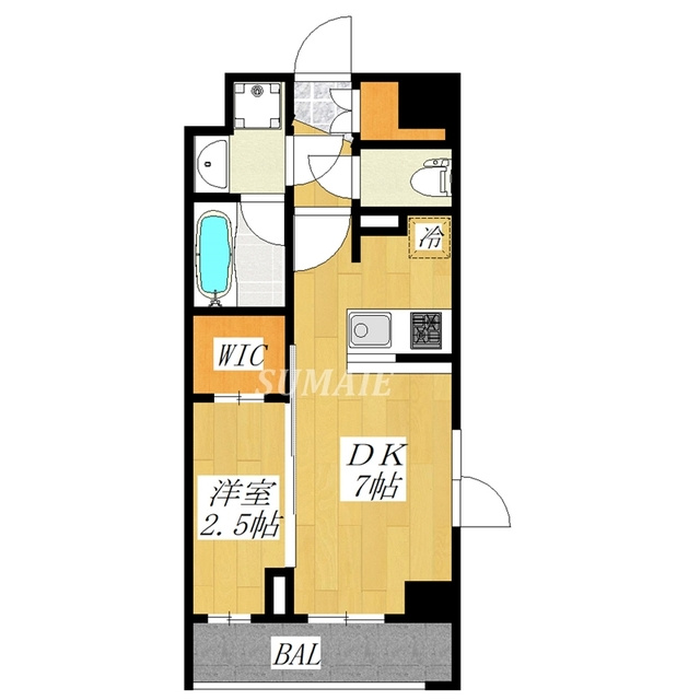 Ｌａ　Ｄｏｕｃｅｕｒ志茂の間取り|南西向きのお部屋です☆