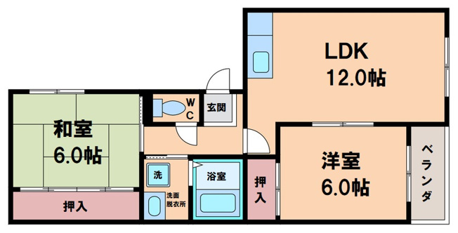 【間取り】 | ハイツ中野