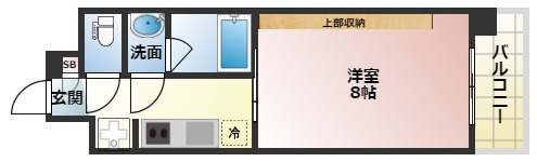 【間取り】 | La Douceur天王寺