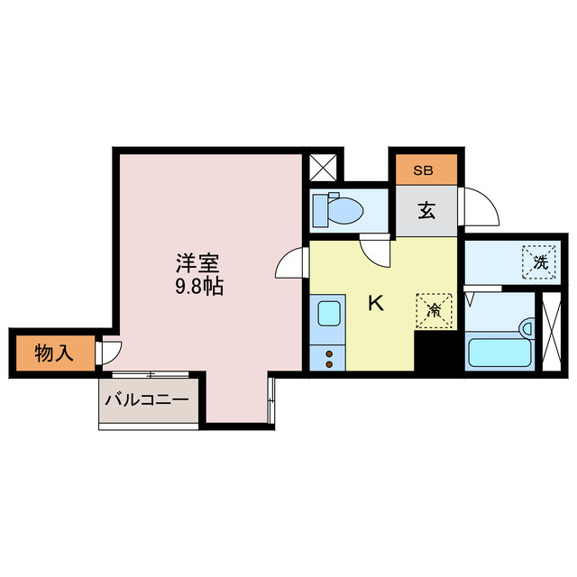ONELIGHT博労町の間取り