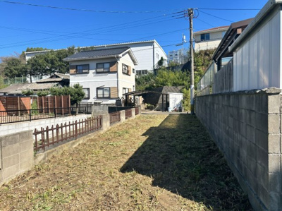 【外観】 | 倉永売地 | AIによる雑草処理済
