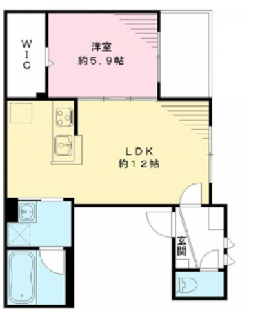 メゾンレユシールの間取り|間取り