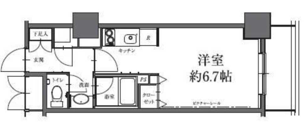 HF駒沢公園レジデンスTOWER　駅近　駒沢公園徒歩圏内　タワー型マンションの間取り