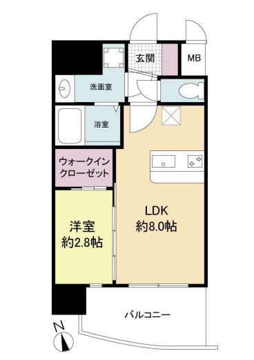 【間取り】 | セレニテ難波ミラク弐番館