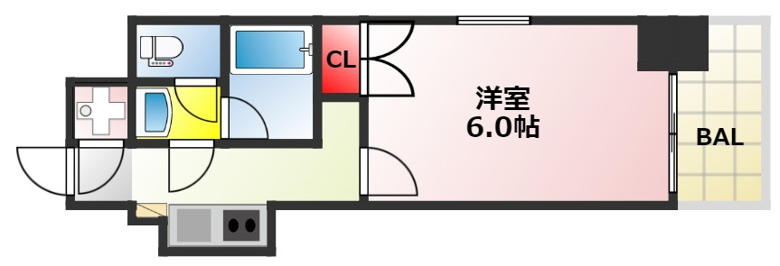 フィーノの間取り|現状有姿