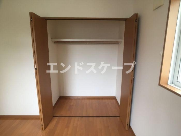 クレール　Ｂの収納|高崎、前橋のお部屋探しはエンドスケープまで！お客様の理想お聞かせ下さい♪
