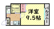 ハイツNANIWAの画像