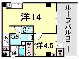 アダチマンションの間取り