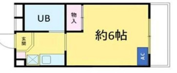 ドルチェマンション大木の間取り
