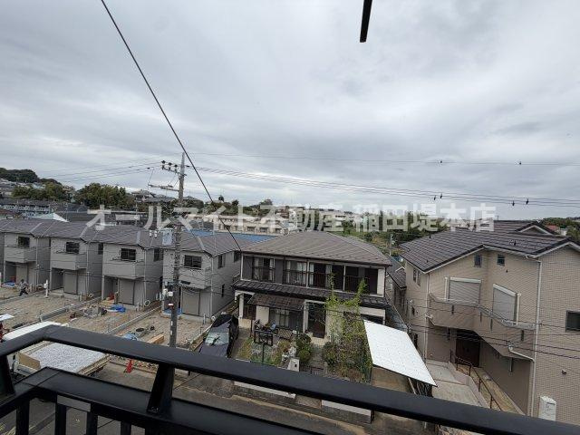 川崎市多摩区栗谷４丁目のアパートの展望