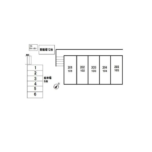デュラカーサルシア　川和Ⅰの区画図