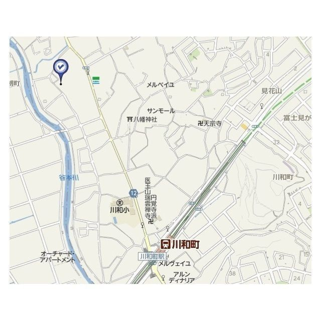 デュラカーサルシア　川和Ⅰの地図