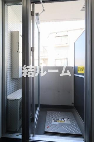 北区東十条１丁目の賃貸マンションのバルコニー