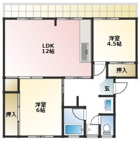 【間取り】 | 三和マンション