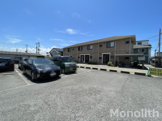 プロスパーリヨC棟の駐車場