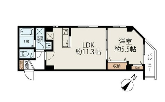コネクトパークヒルズ八千代台の間取り