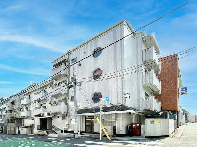 岡本マンション／不動前の外観|きれいな外観です