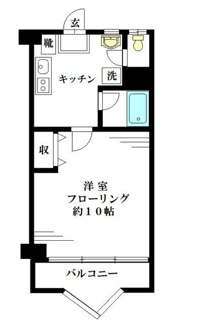 【間取り】 | 柏木ハイツ | 間取りです。
