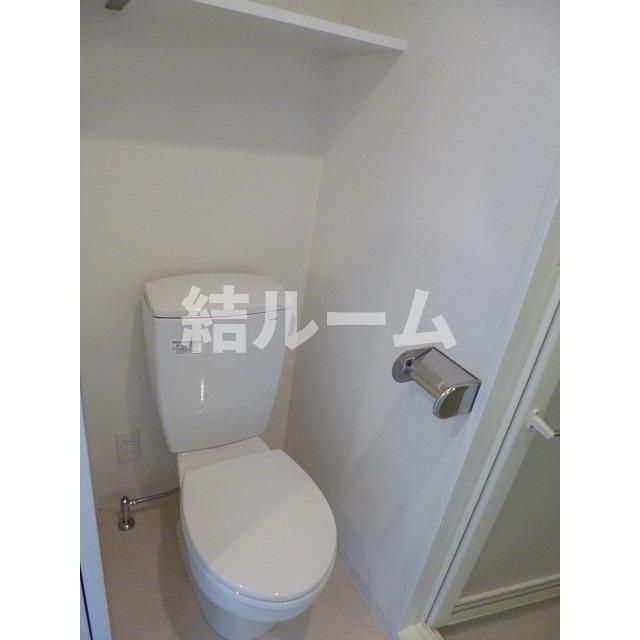 板橋区氷川町の賃貸マンションのトイレ