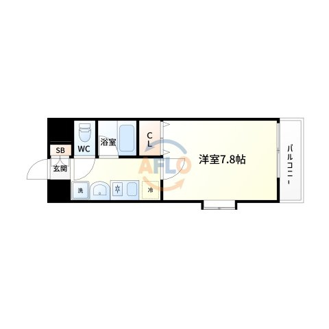 シャインビュー新大阪の間取り|シャインビュー新大阪　間取り
