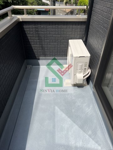 中央町戸建のバルコニー