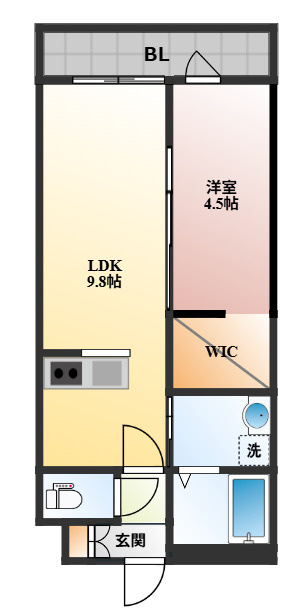 フォレスト雅の間取り