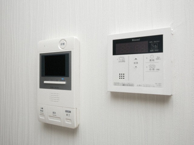 【セキュリティ】 | Garden House新今里 | モニター付きインターホンです