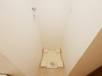 【設備】 | Garden House新今里 | 洗濯機置き場です