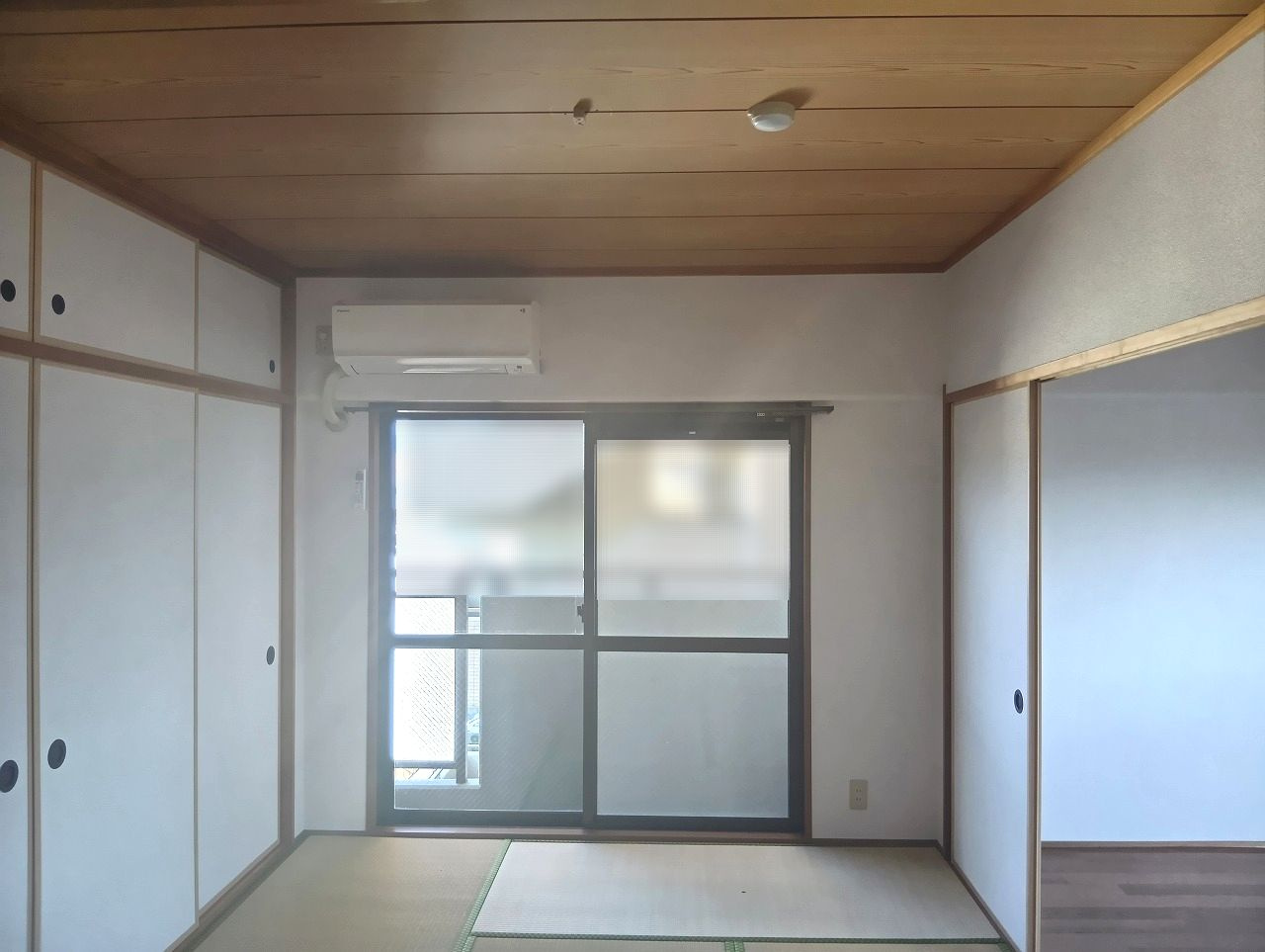 サーパス高須 2番館の和室|和室があると落ち着いた雰囲気になりますね