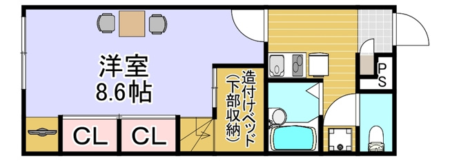 【間取り】 | アルバトラモント早良　★プライスホームなら仲介手数料が割引価格です！★