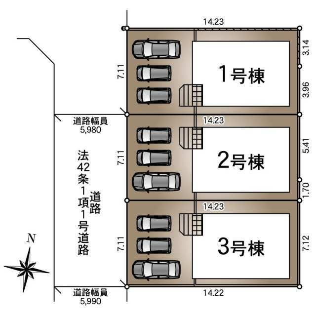 【区画図】