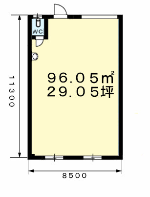 跡部本町３丁目工場（Ｍ．Ｔ）の間取り
