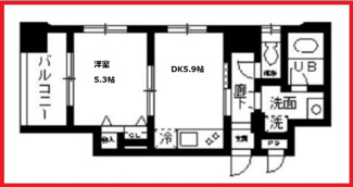 【間取り】 | エルラッソ入谷