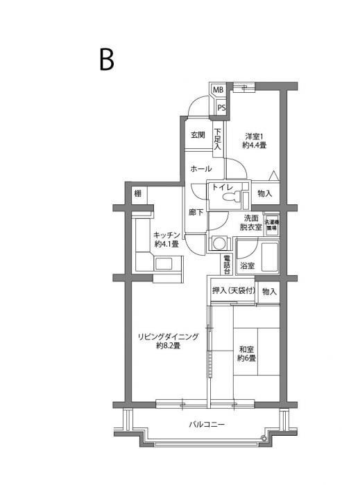 ヒルズ南戸塚3の間取り