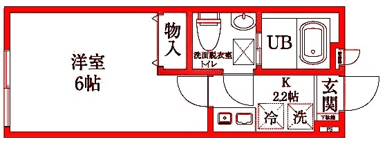 【間取り】 | ビューラー鹿島田