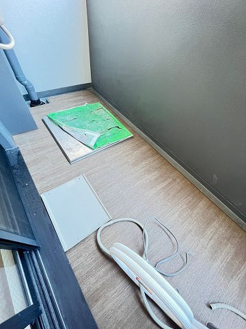 レーヴメゾン出屋敷のバルコニー