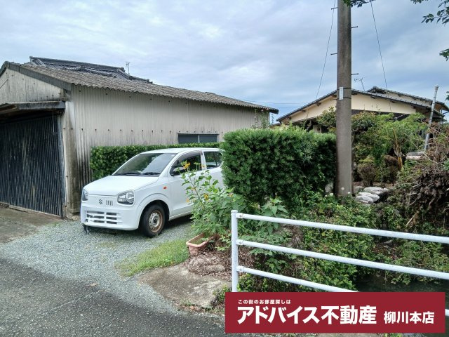 柳川市間の売地の外観