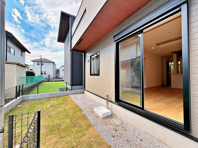 《仲介手数料半額》坂戸市千代田2丁目5期　全5棟　1号棟の庭
