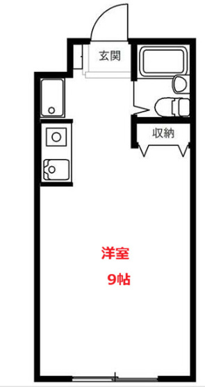 【間取り】 | 第2三誠ビル | お部屋の間取りです。