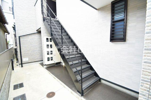 HeLenaGARDEN花園本町Ⅱのエントランス