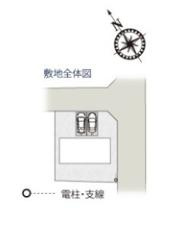 ワイウッドコート古河市上辺見第14期　新築一戸建て　02の区画図|全6棟