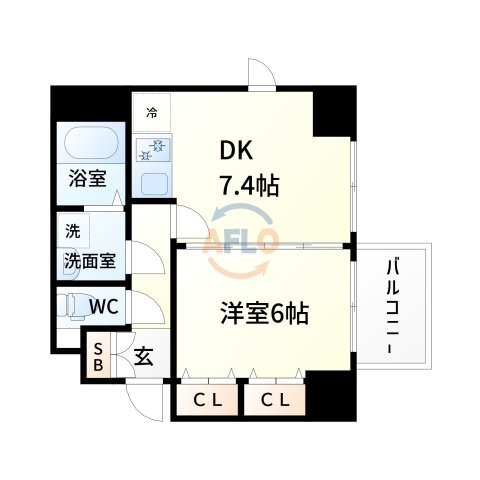 オクトレーベン新大阪の間取り|オクトレーベン新大阪　間取り
