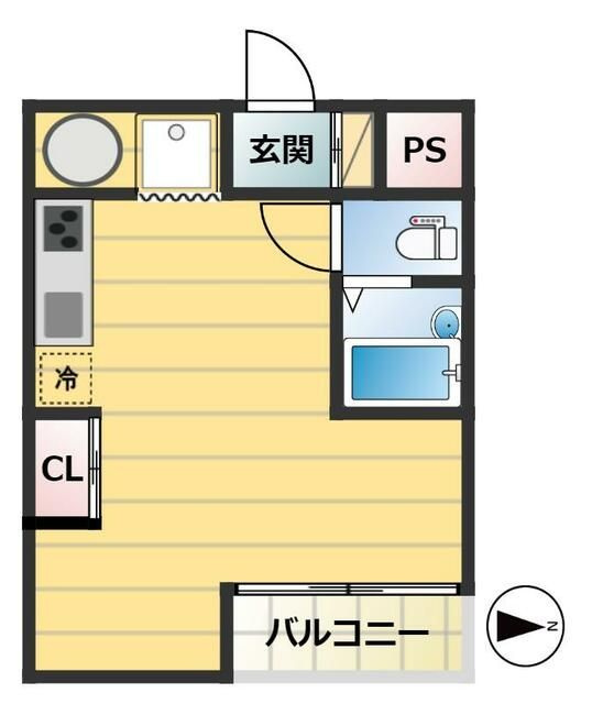 サニー大久保の間取り